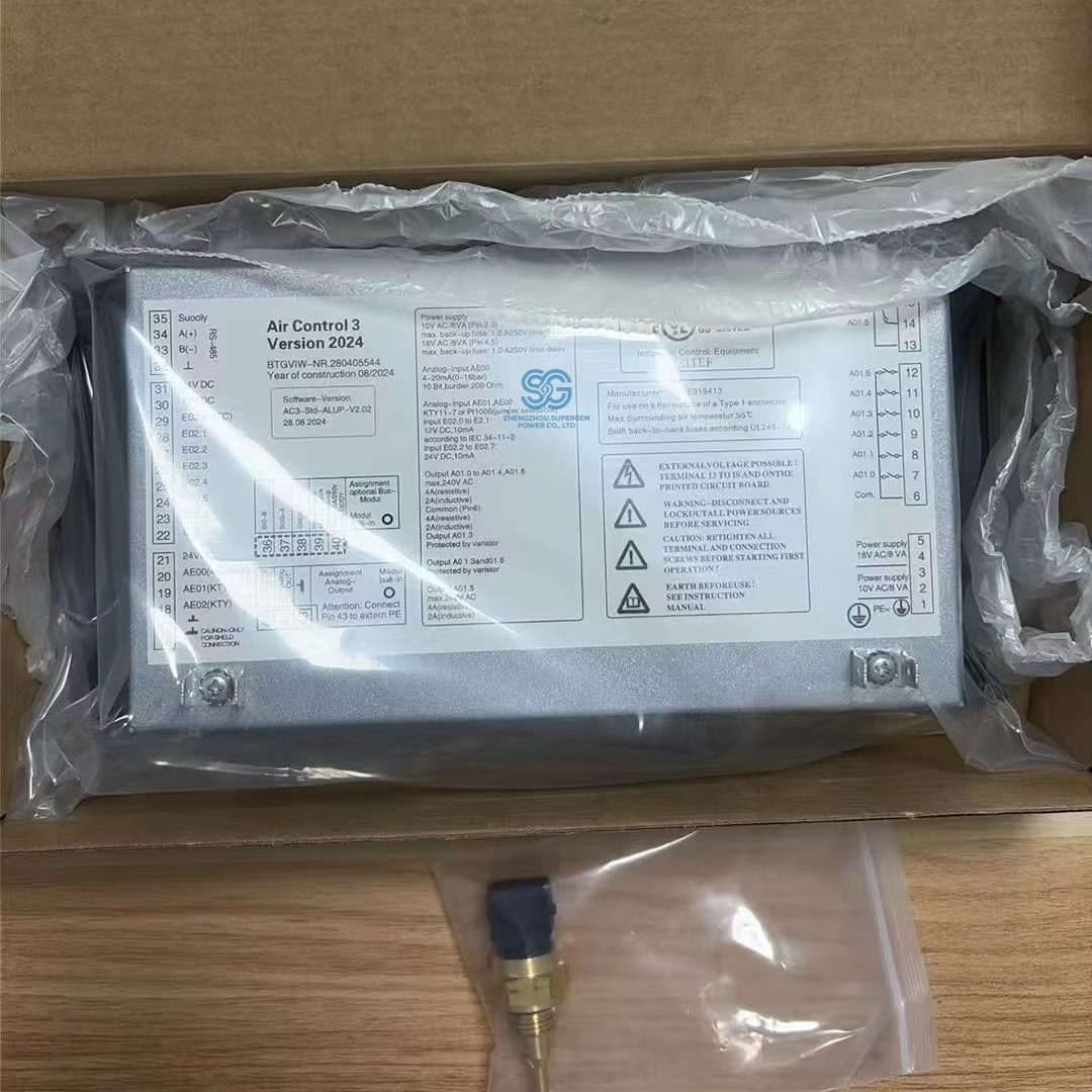 Air Control3 Complete Mainboard Assembly for Marine High Pressure Air Compressor Master Controller Unit Wide Control