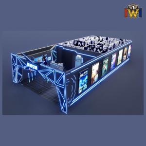 Escape Room Shooting Space Arcade VR Games Simulator CE Rohs