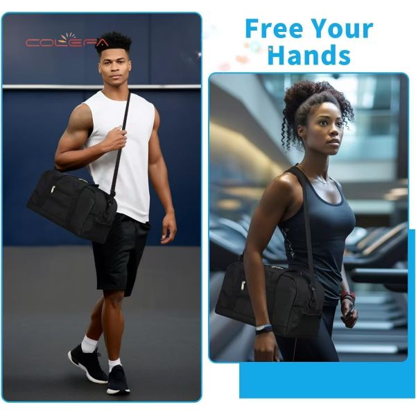 Custom Oxford Fabric Made New Mini Gym Fitness Bag 14-Inch Sports Easy-Carry-On Mini Luggage Bag Travel Storage Bags Wholesale