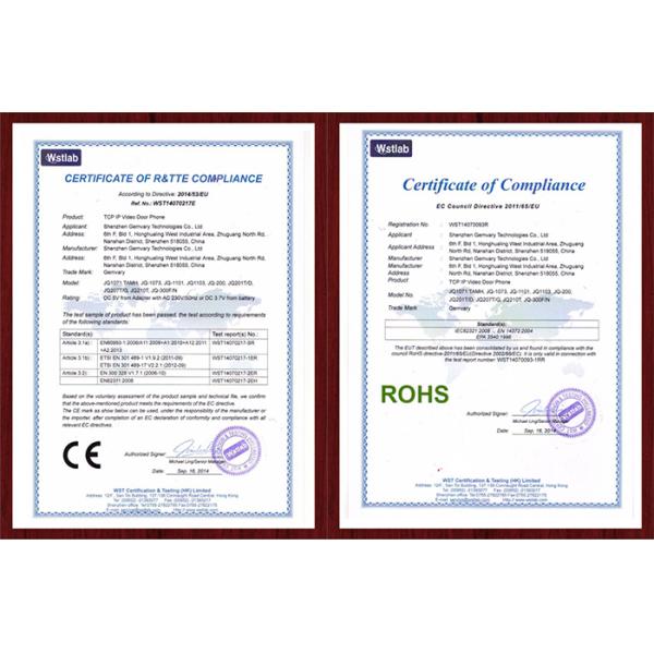 WiFi Doorbell Video Wireless Video Door Phone Intercom System