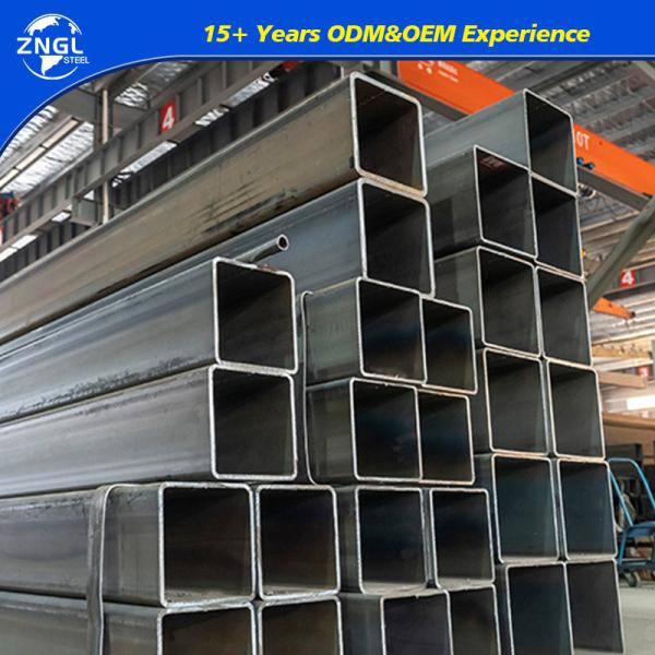 Seamless Galvanized Square Tube Pipe for Construction/House Decoration Square Pipe Tube