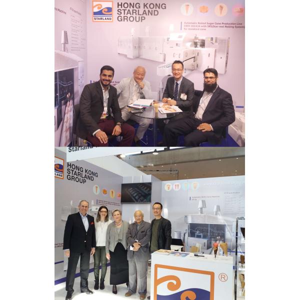 5400-6000 Cones/Hour Ice Cream Cone Machine For Wafer Cup Making