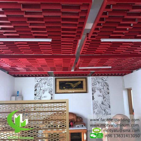 на заказ Алюминиевый потолок перфорированная алюминиевая панель для украшения потолка