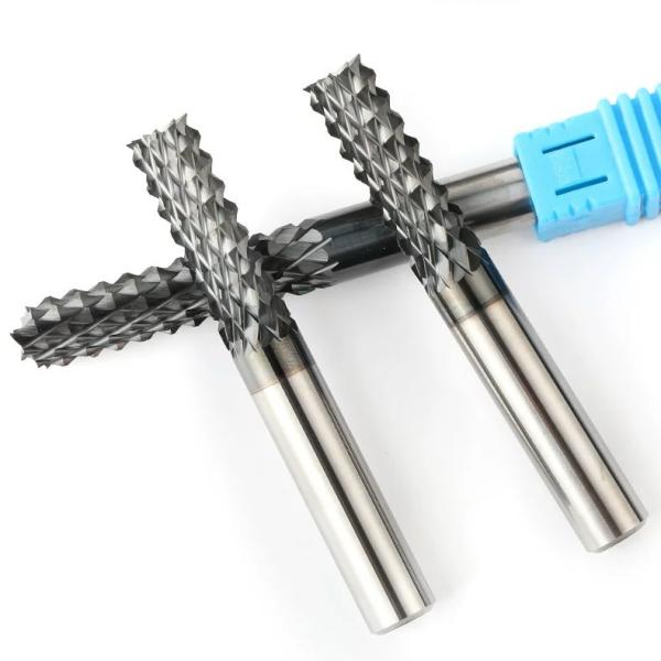 Cortador de moagem de PCD revestido com diamante Cortador de moagem de grafite de fibra de vidro de fibra de carbono