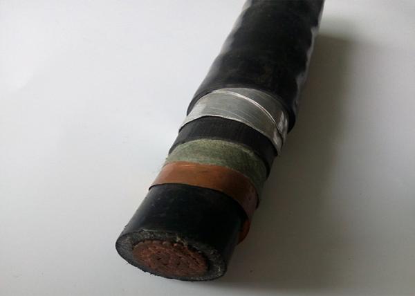 XLPE / PVC Insulated Steel Tape Armoured MV Power Cable PVC Sheath