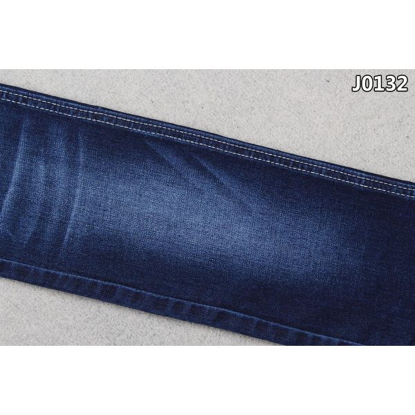 8.5 oz Light Weight Beautiful Slub TR 3/1 Right Twill Stretch Denim Fabric Wholesale
