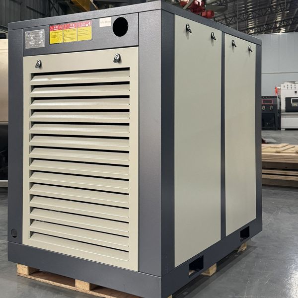 Rotary Screw Air Compressor Low Noise AC Power Lubricated