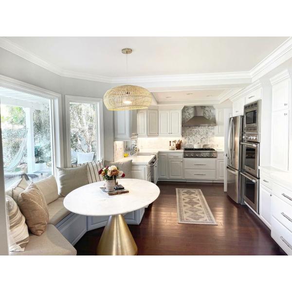 Marble Top Steel Gold Pedestal Tables For Coffee Living Room