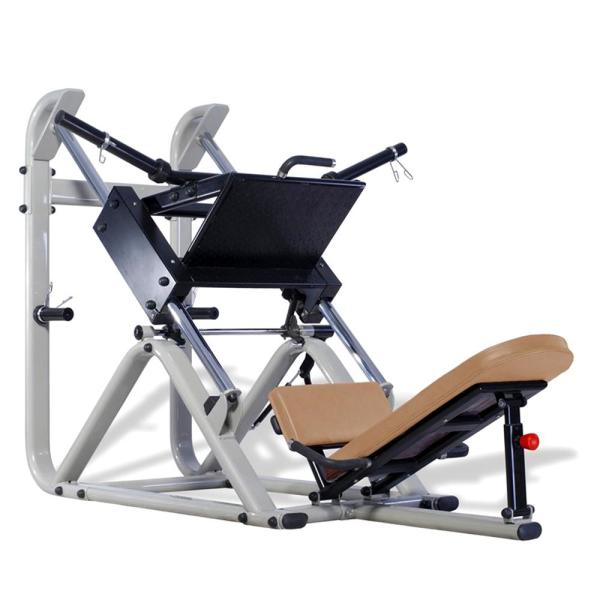 Commercial Gym Equipment Adjustable Bench 45 Degree Leg Press Plate Loaded