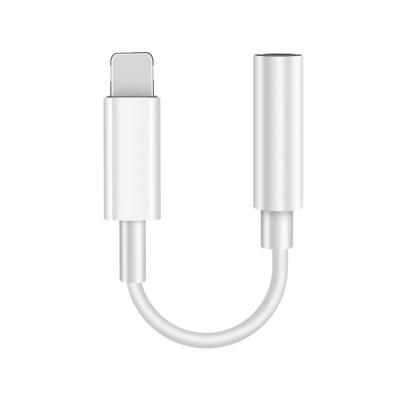 Cabo audio de Jack Adapter Apple Earbuds Aux do pino do cabo 8 de Otg 3.5mm