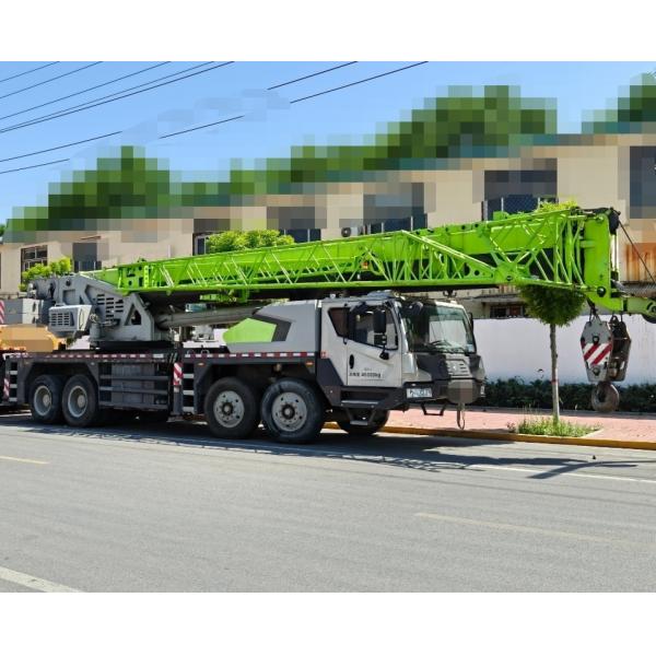 ZOOMLION 70 Ton Used Mobile Truck Crane ZTC70V5 Construction Equipment With 49m Boom