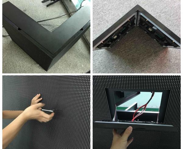 Customized Weatherproof 1920Hz Outdoor Full Color Advertising LED Display Screen