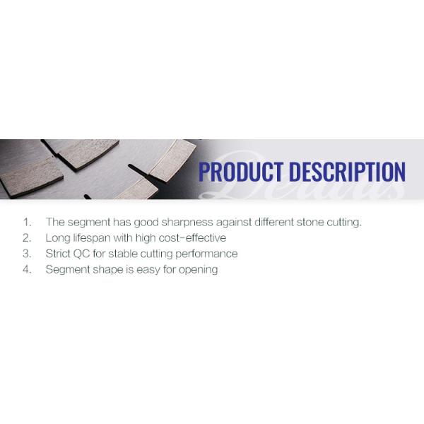 Многоствольный алмазный сегмент для итальянской режущей машины с высокой частотой