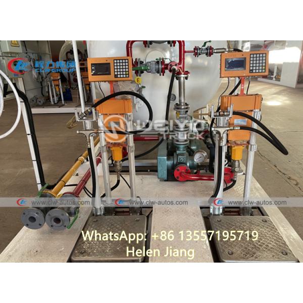 Скид ASME 20cbm 10MT установил газ LPG Refilling завод