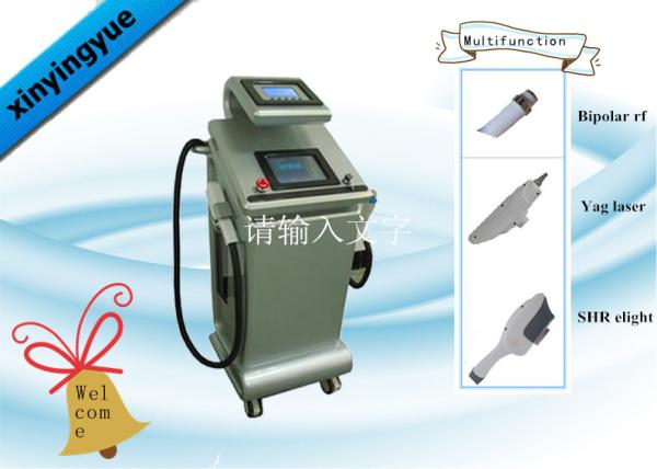 Portable Laser Hair Removal Machine SHR ND YAG Laser Beauty Equipment