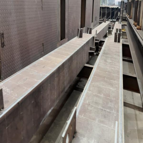 Equipment Framework Steel Structure Support Fabrication With Painting Galvanized Surface
