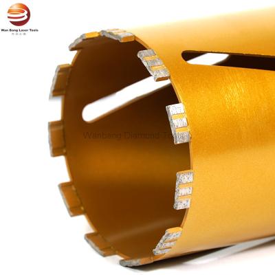 Fast Cutting Turbo Segmented Dry Diamond Core Drill Bits