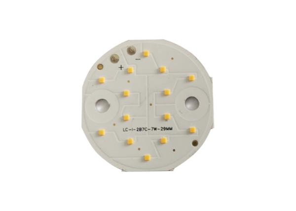 PCB 1.0mm SMD 2828 0.3A 6W 530lm 14pcs Led Lamp Beads