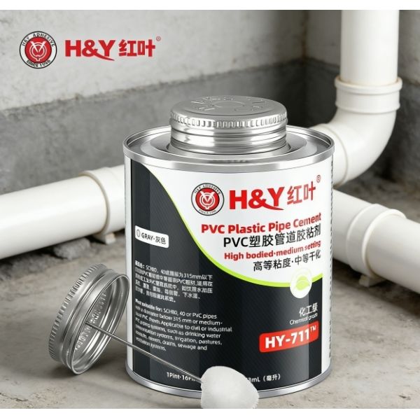 Strong Attached High Viscosity Pvc Solvent Cement Industrial Pipe Pvc Adhesive Glue