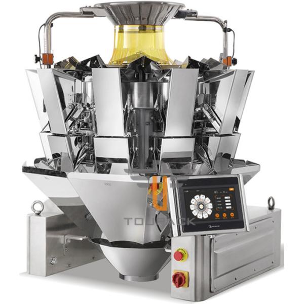 Машина Weigher Multihead зерна с 10 упаковка автоматизации экрана касания