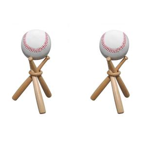 150/180 MM Mini Baseball Stand Wooden Baseball Bats Display Holder Baseball