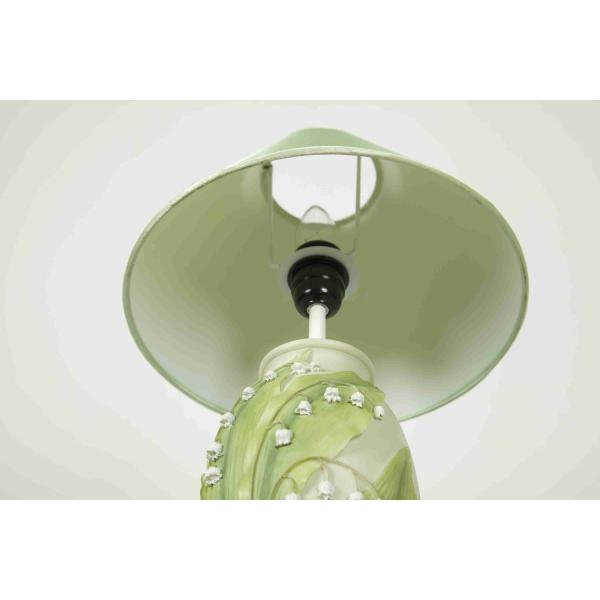 Green Bedroom Home Table Lamps W27 * D27 * H41CM With A Neutral Shade