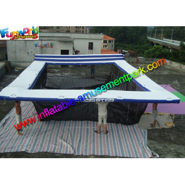 Customized Yacht Large Inflatable Water Toys Inflatable Sea Pool With Drop Stitch
