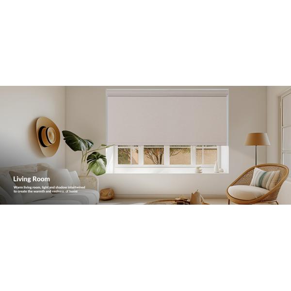 UV Proof Waterproof Blackout And Sunscreen Roller Shade Blinds Fabric