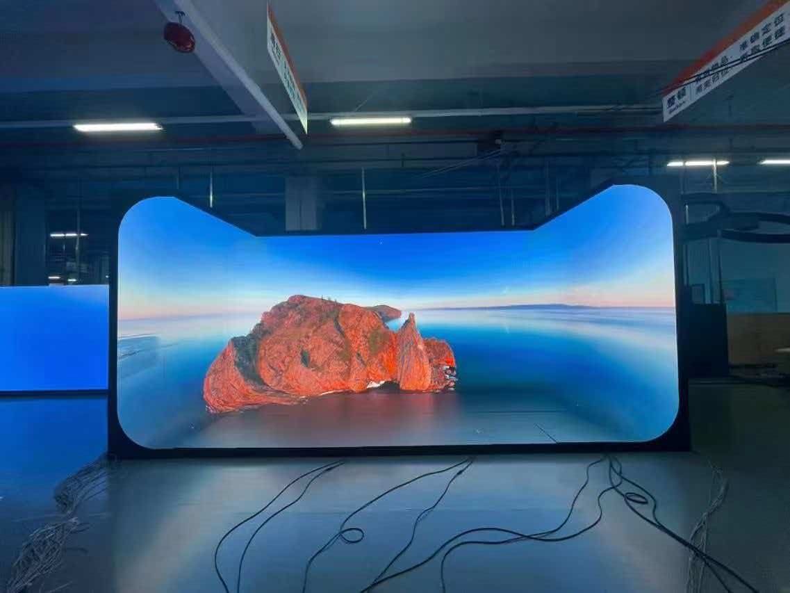 P2.5 Indoor LED Flexible Display 750 - 800cd Brightness Synchronous / Asynchrono