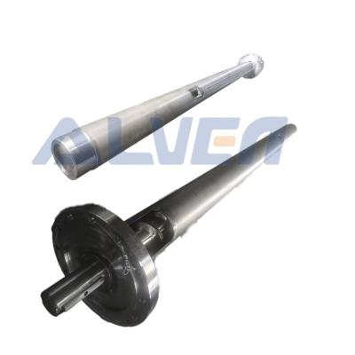 Extruder Screw Barrel HRC58-62 Alloy Steel 2.0-3.0mm for PP/PE/PET