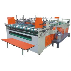 Semi Automatic Folder Gluer Machine Efficient Carton Folding & Gluing Solution