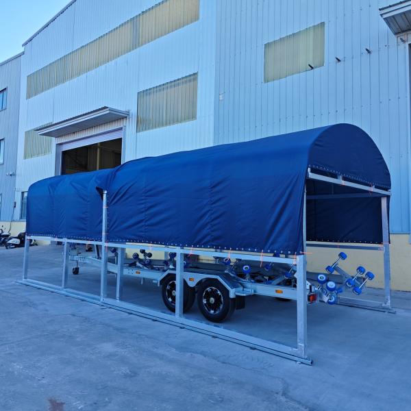 8M Aluminum Boat Awning Tent for Yachts UV-Proof Shelter
