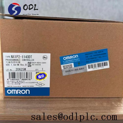 NX1P2-1140DT Omron PLC Sysmac NX1P CPU with 40 Digital Transistor I/O (NPN) 1.5 MB memory 