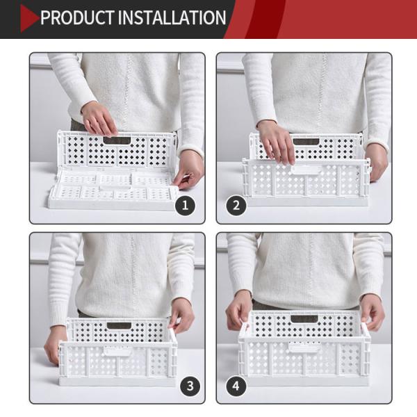 Sonsill Мультисцена сгустило прямоугольник пластиковых тар для хранения домочадца Washable