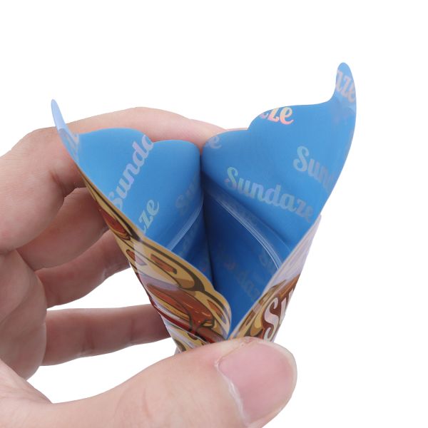 Customizable Open End Heat Seal Black Mylar Bags for Lollipop Packaging ROHS/ISO9001/ISO2008 Certified