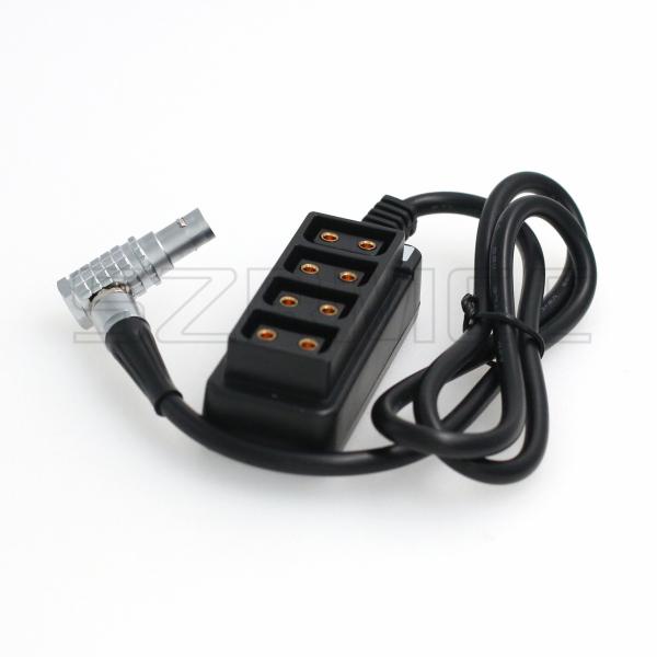 2 Pin to 4 Dtap Female Camera Power Splitter , Power Supply Splitter for Arri Amira XT Alexa Camera RED DSMC2