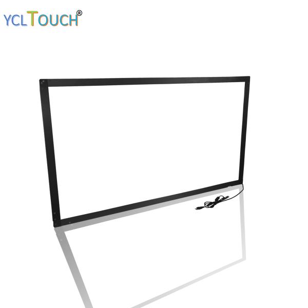 43 Inch IR Touch Screen Panel Overlay 40 Points With Toughened Glass