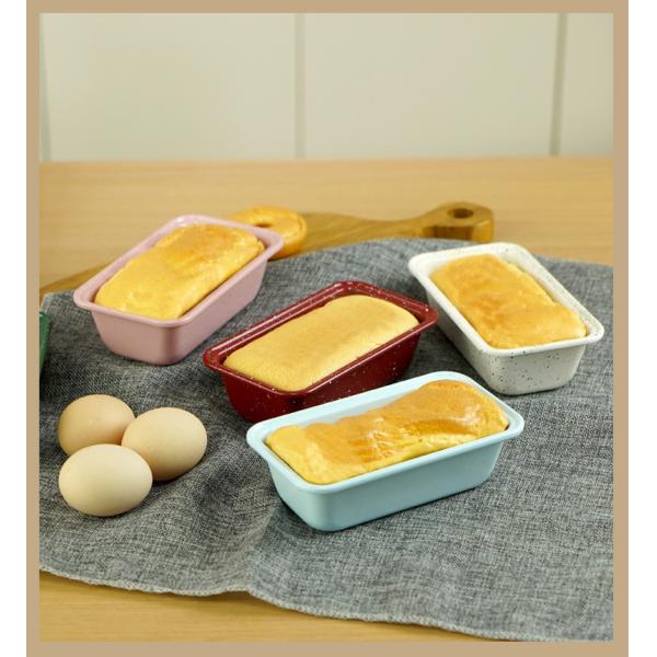 RED Kitchen Goodies 6 Inch Cake Mold Carbon Steel Bread And Toast Mold Baking Pan