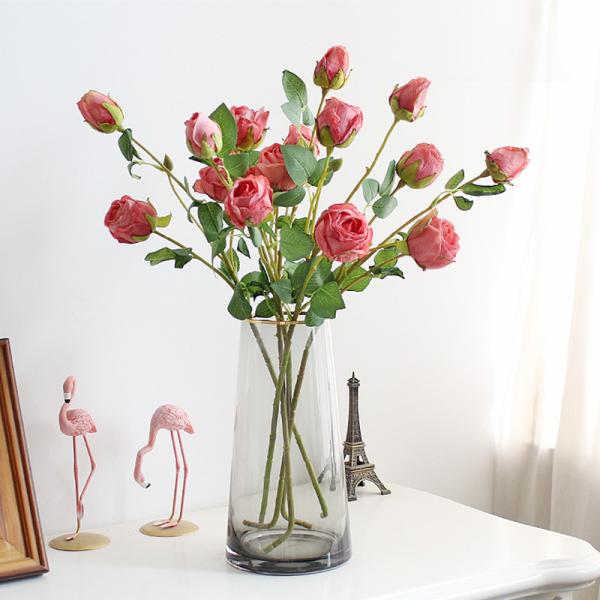 Personalized Artificial Silk Rose Flower Decoration for All Festivals and Celebrations