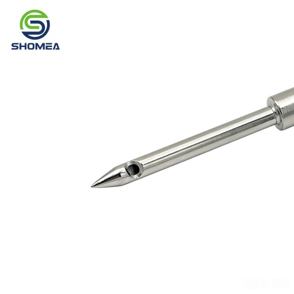 Medical Grade Stainless Steel Side Port Needle with Luer Lock