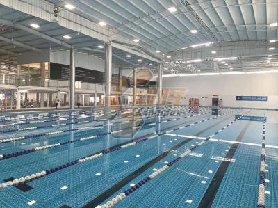 Commercial Rectangular ZAM Steel Structure Swimming Pool With Superior Filtration System