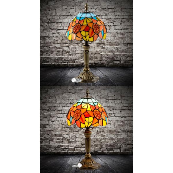 Свет книги чтения ухода за больным рассеянного света драпирования Highstand гриба 20*37CM стеклянный