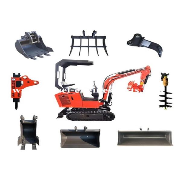 1.5ton Wheel Crawler Excavator Multi Function For Engineering Industry
