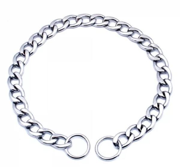 Adjustable Pet Dog Choke Chain Collar Chain Collar Necklace For Dog Snake Chain