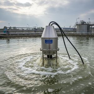 075 to 55 KW Power Rating Submersible Aerator 3 Phase Suitable for Continuous in Aeration Ponds and Biological Treatment