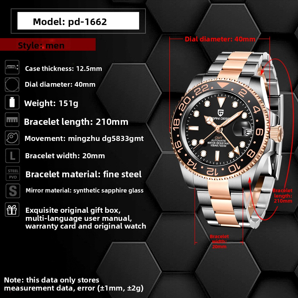 Slim Men's wrist watches Offering Minimalist Design and Lightweight Construction Suitable for Modern Professionals