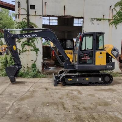 Original Korea Second Hand Volvo Excavators Ec60d 6 Ton Used Volvo Digger