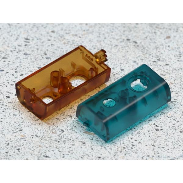 OEM / ODM ： Cold Runner Injection Molding & Transparent Glasses Camera Housing+Bracket 1+1 No 23055-B