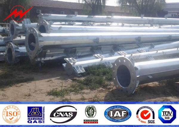 A classe uma 8M galvanizou Electric Power Pólo 3mm para a linha de transmissão 69KV