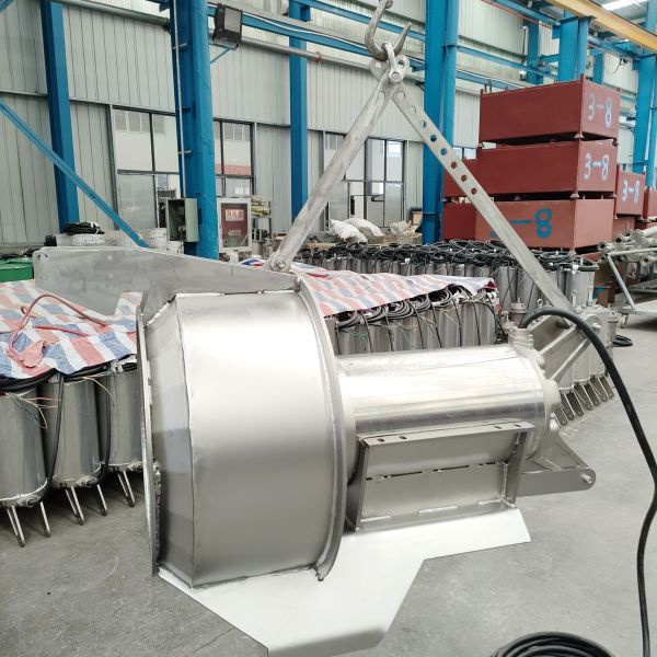High Flow Sludge Return Pump Anti Tangle Auto Coupling For WWTP Denitrification